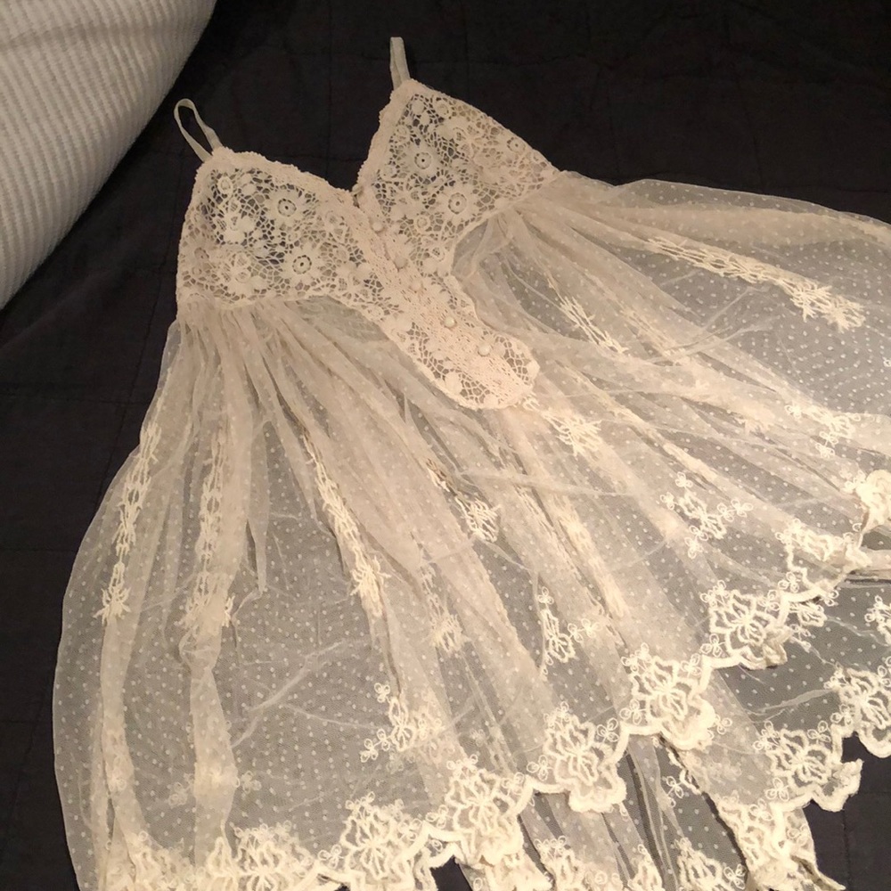 Free People lace top/dress